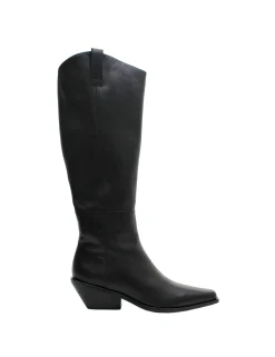 La Tribe Simone Knee High Boot - Black