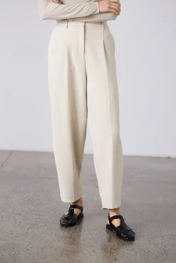 Laing Britta Barrel Leg Trouser - Bone