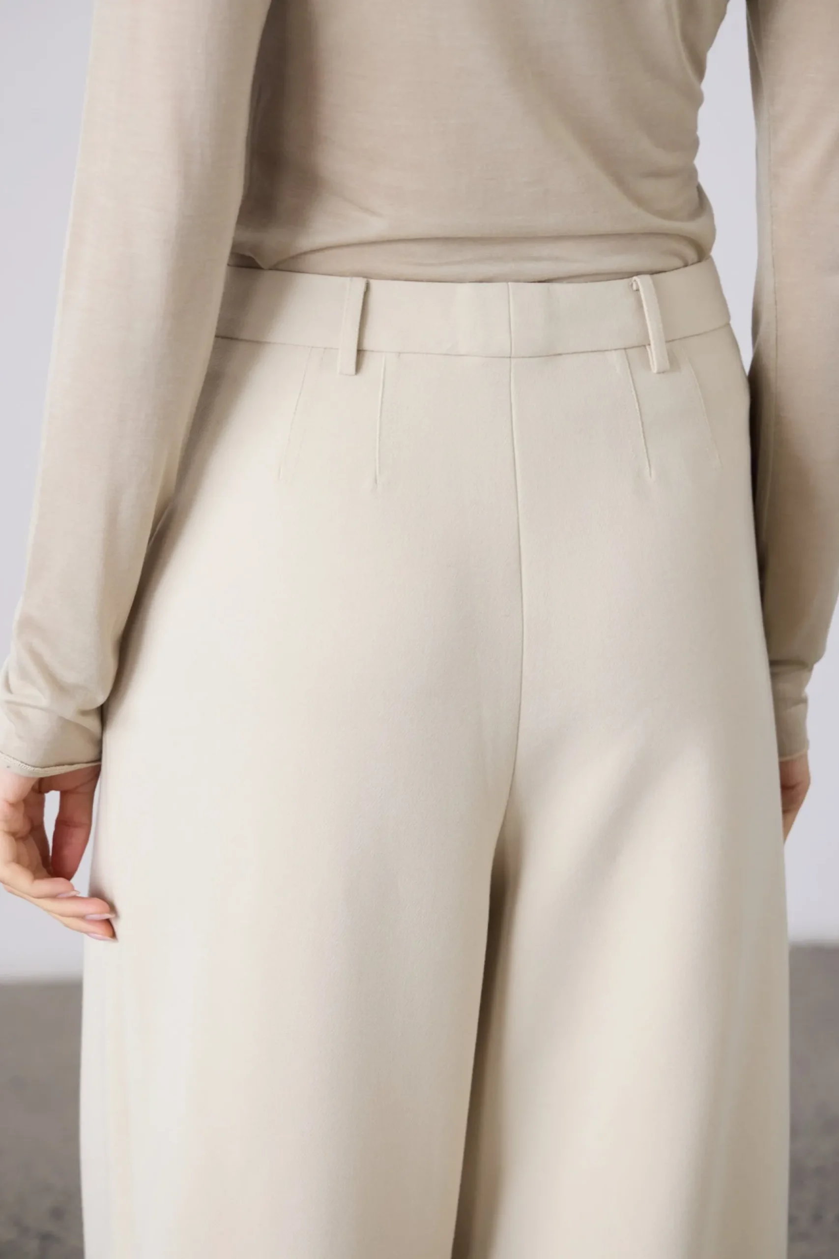 Laing Britta Barrel Leg Trouser - Bone