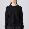 Laing Sam Cashmere Crew - Black