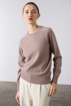 Laing Sam Cashmere Crew - Mink