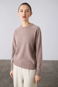 Laing Sam Cashmere Crew - Mink