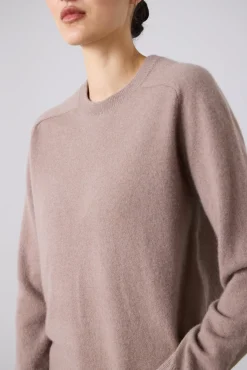 Laing Sam Cashmere Crew - Mink