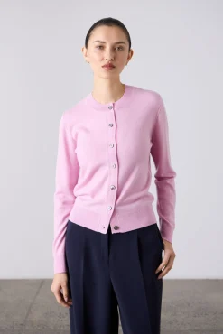 Laing Sylvia Merino Cardigan - Blossom