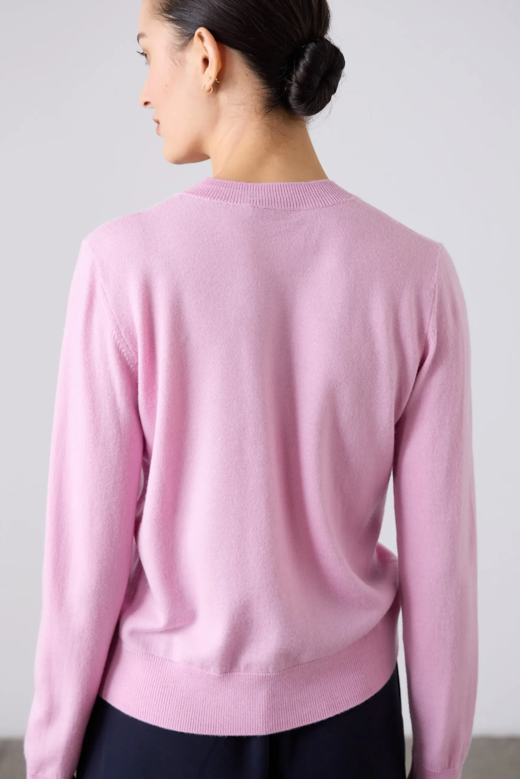 Laing Sylvia Merino Cardigan - Blossom