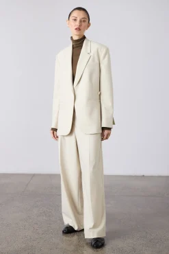Laing Wrapover Blazer - Champagne