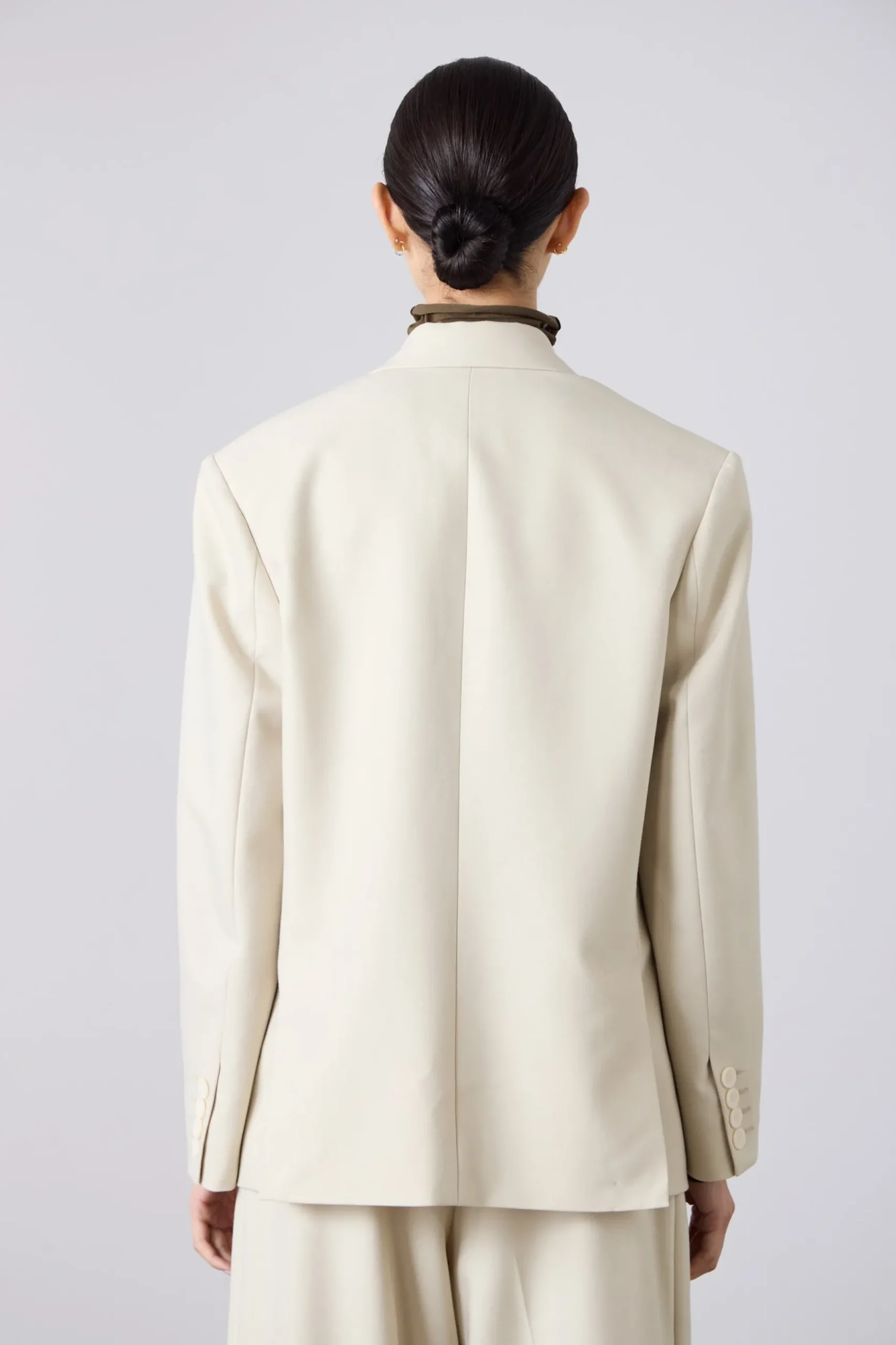 Laing Wrapover Blazer - Champagne