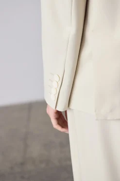 Laing Wrapover Blazer - Champagne
