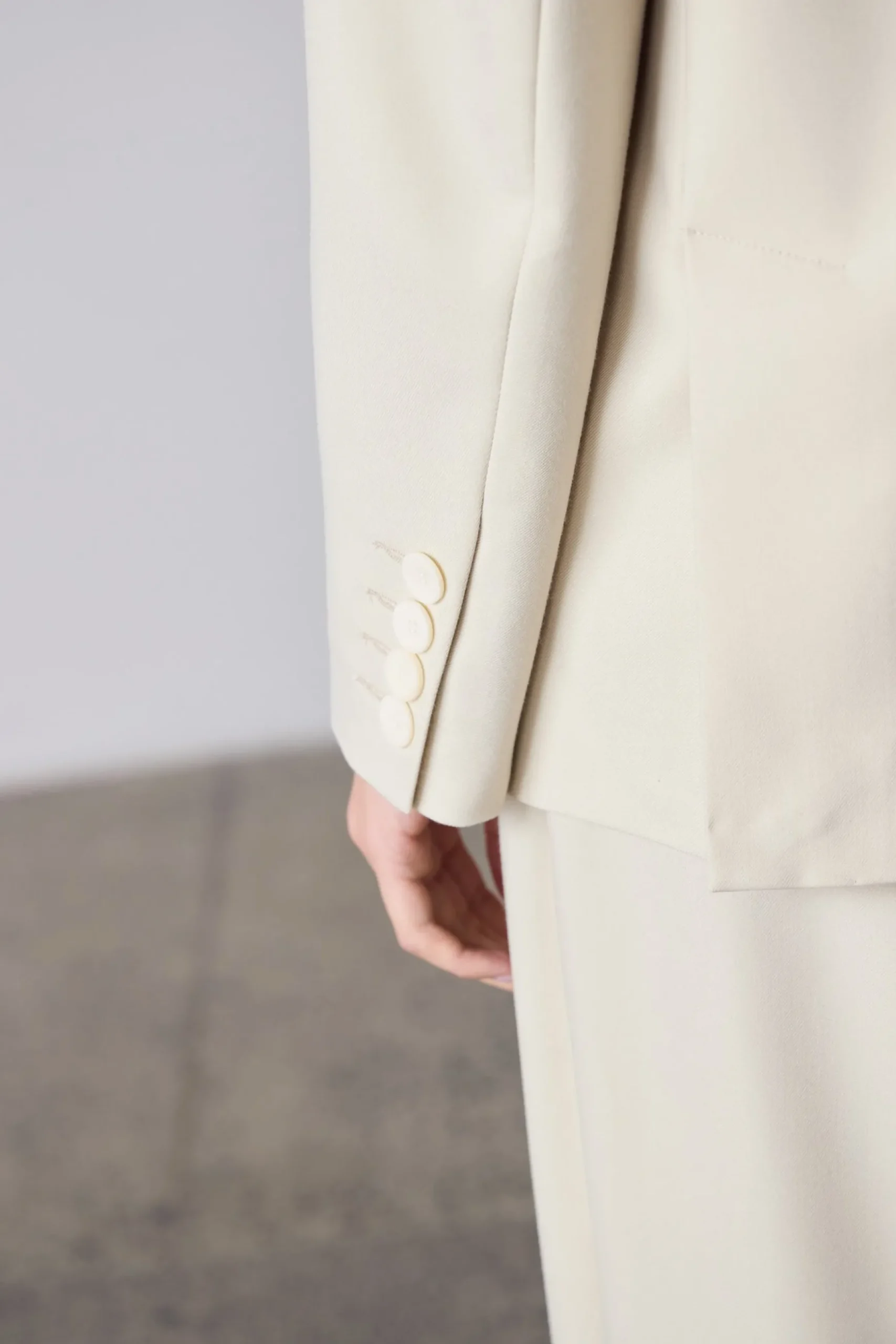 Laing Wrapover Blazer - Champagne