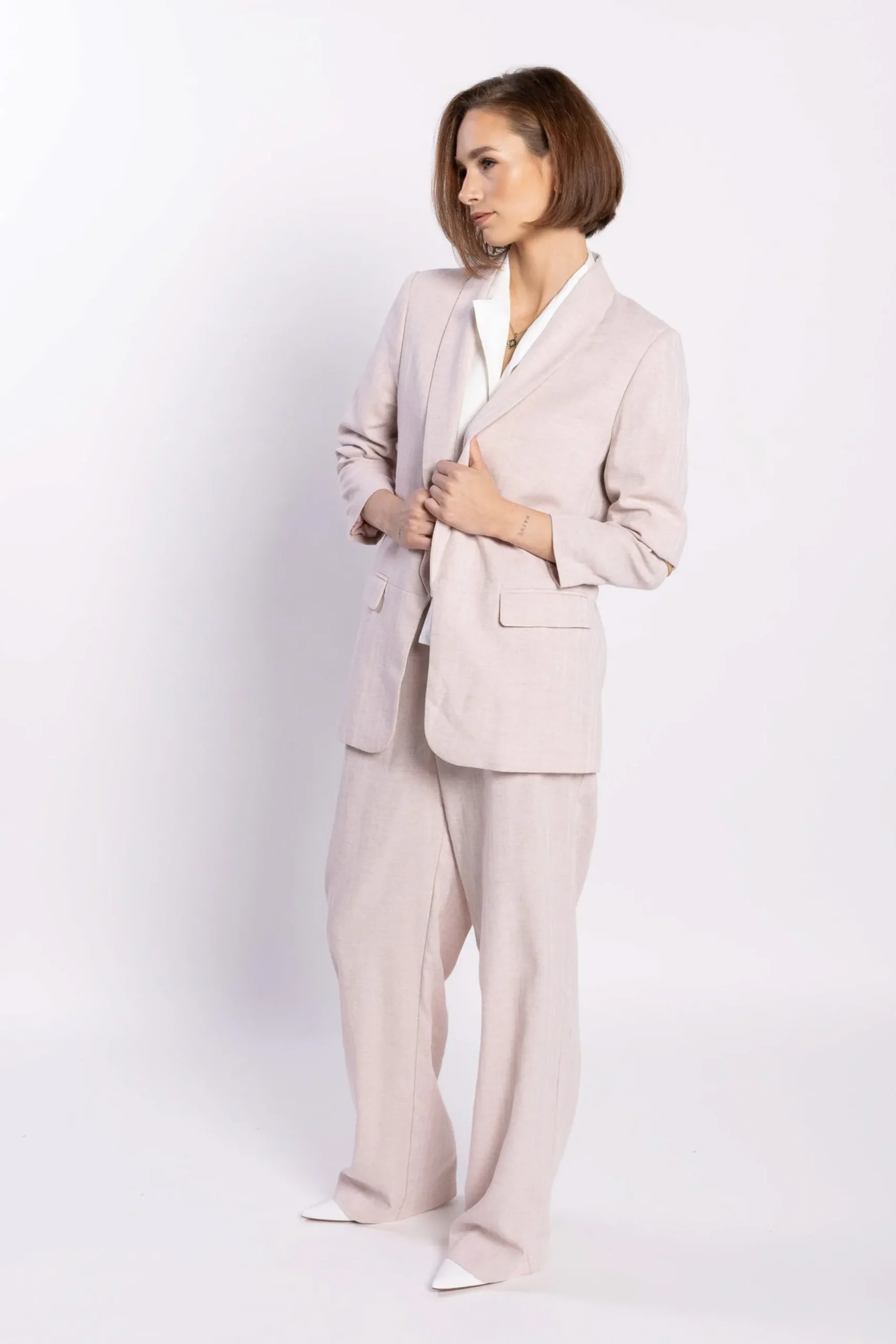 Loughlin Lindy Pant - Pink Marle
