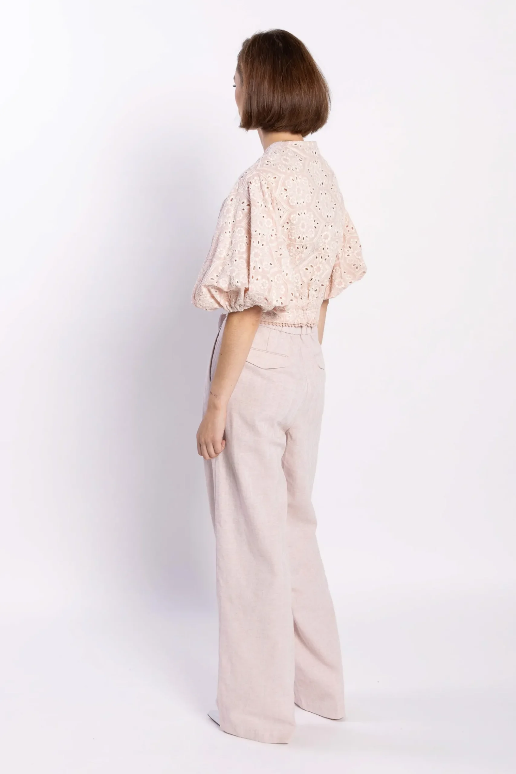 Loughlin Lindy Pant - Pink Marle
