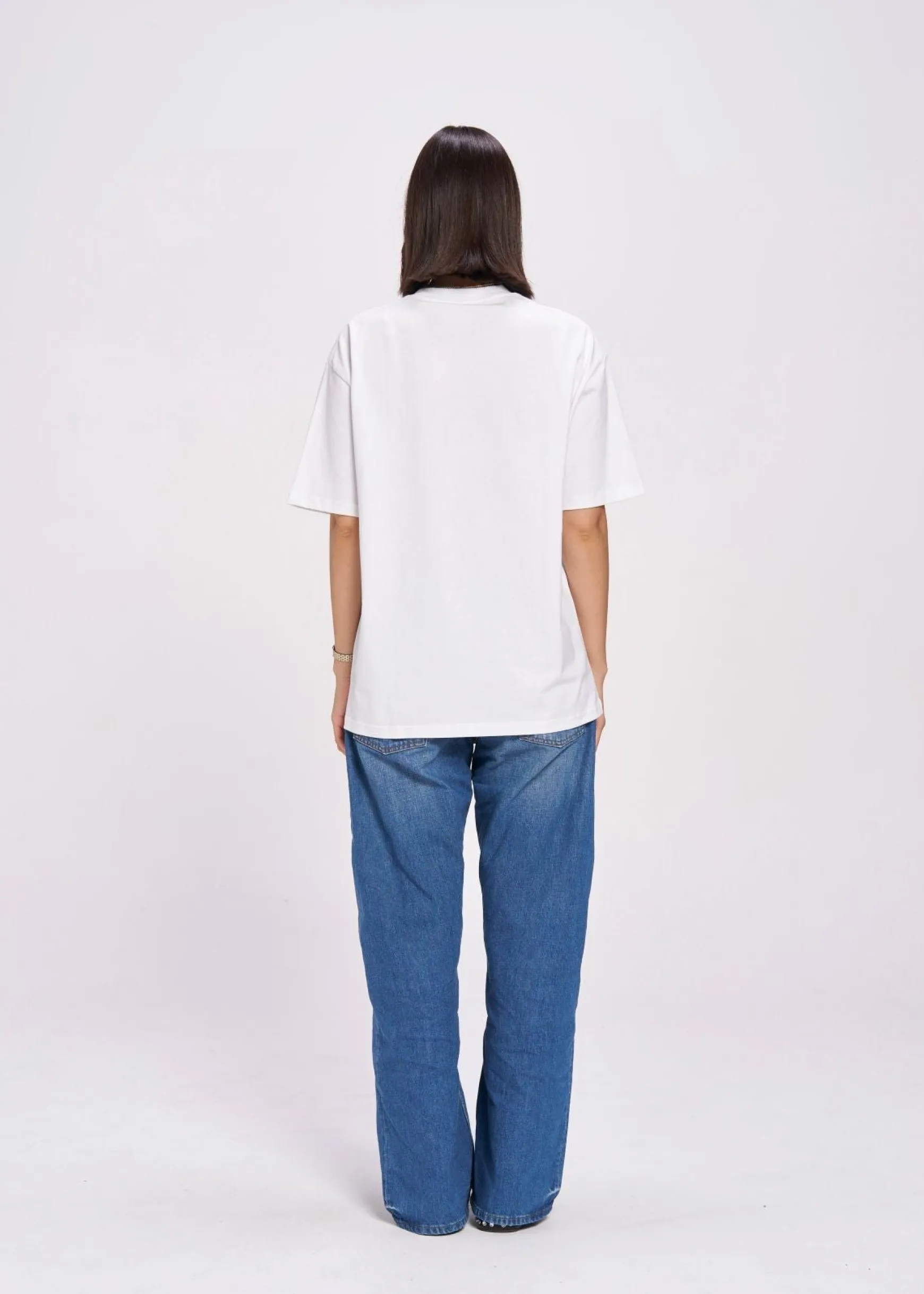 Maku The Label Baby, Love Yourself Oversized Tee - Lucent White | Arriving Mid-End April