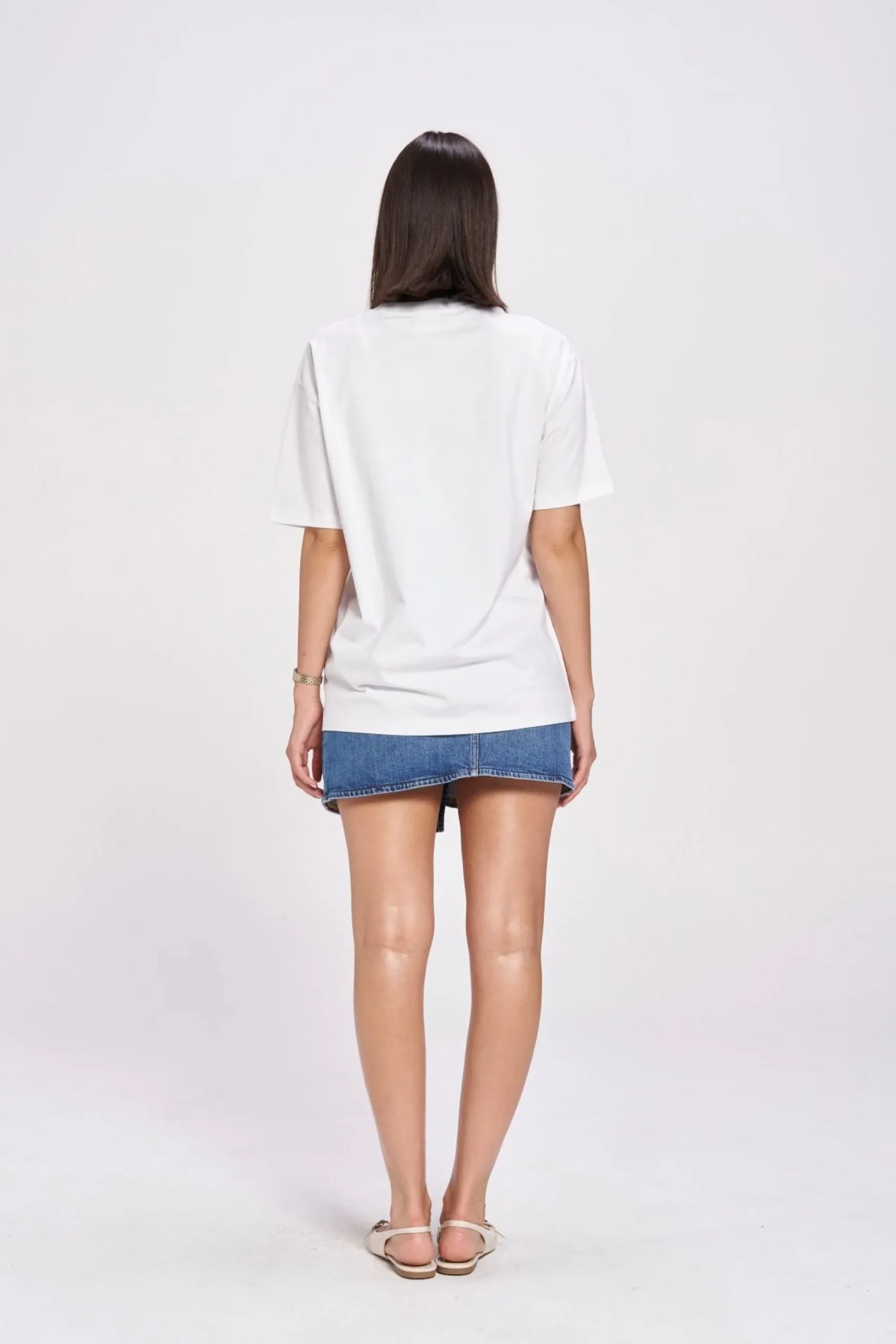 Maku The Label Juicy Oversized Tee - Lucent White | Arriving Mid-End April