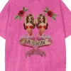 Maku The Label Mermaid La Sirene Oversized Tee - Rose Red | Arriving Mid-End April