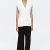 Marle Bonita Vest - Ivory