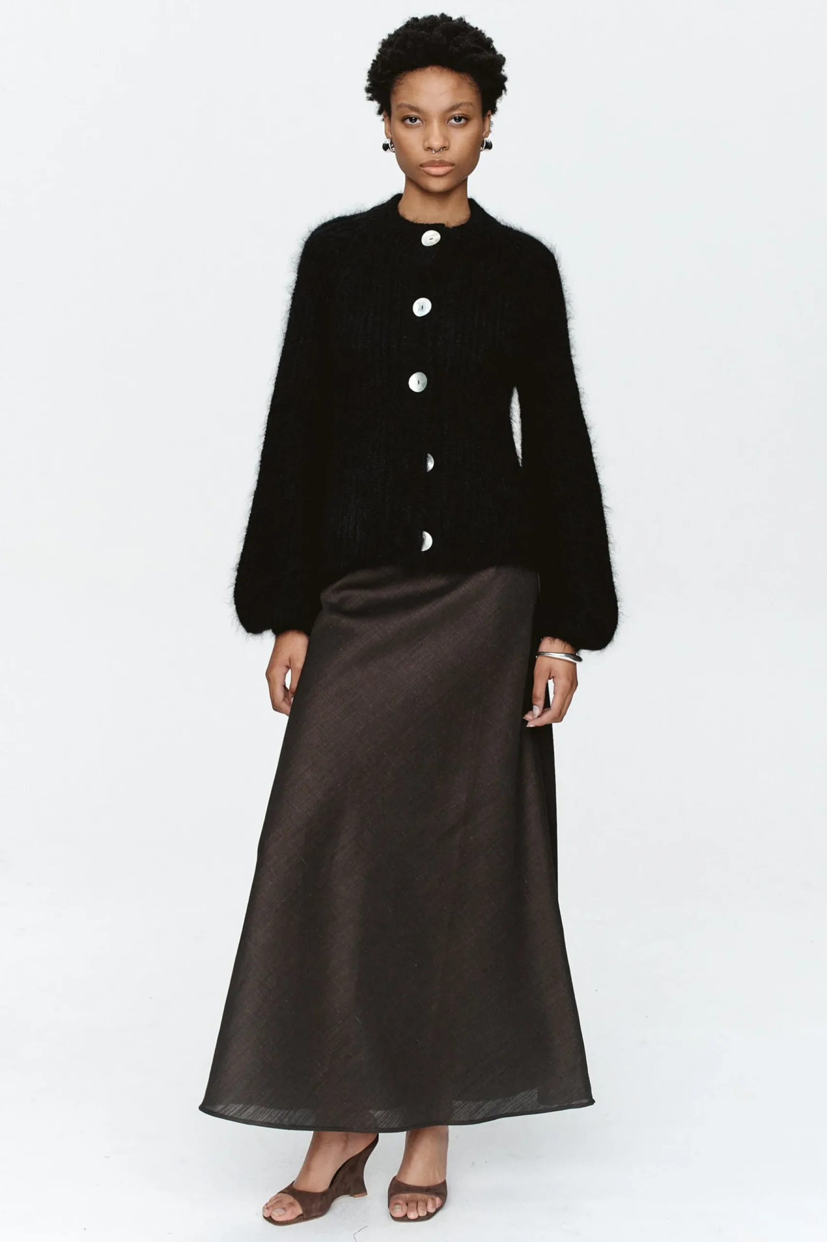 Marle Cait Cardigan - Black