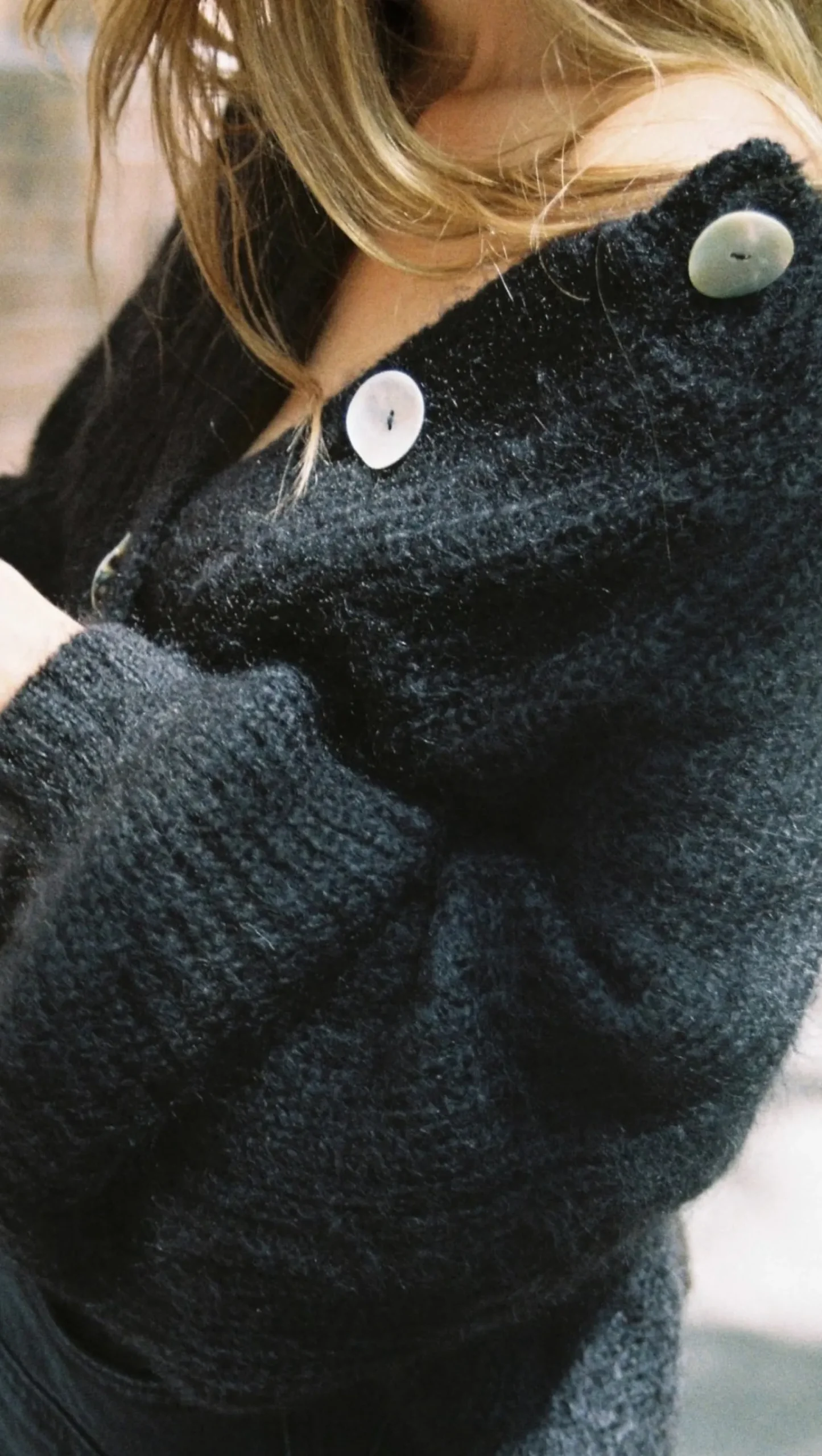 Marle Cait Cardigan - Black