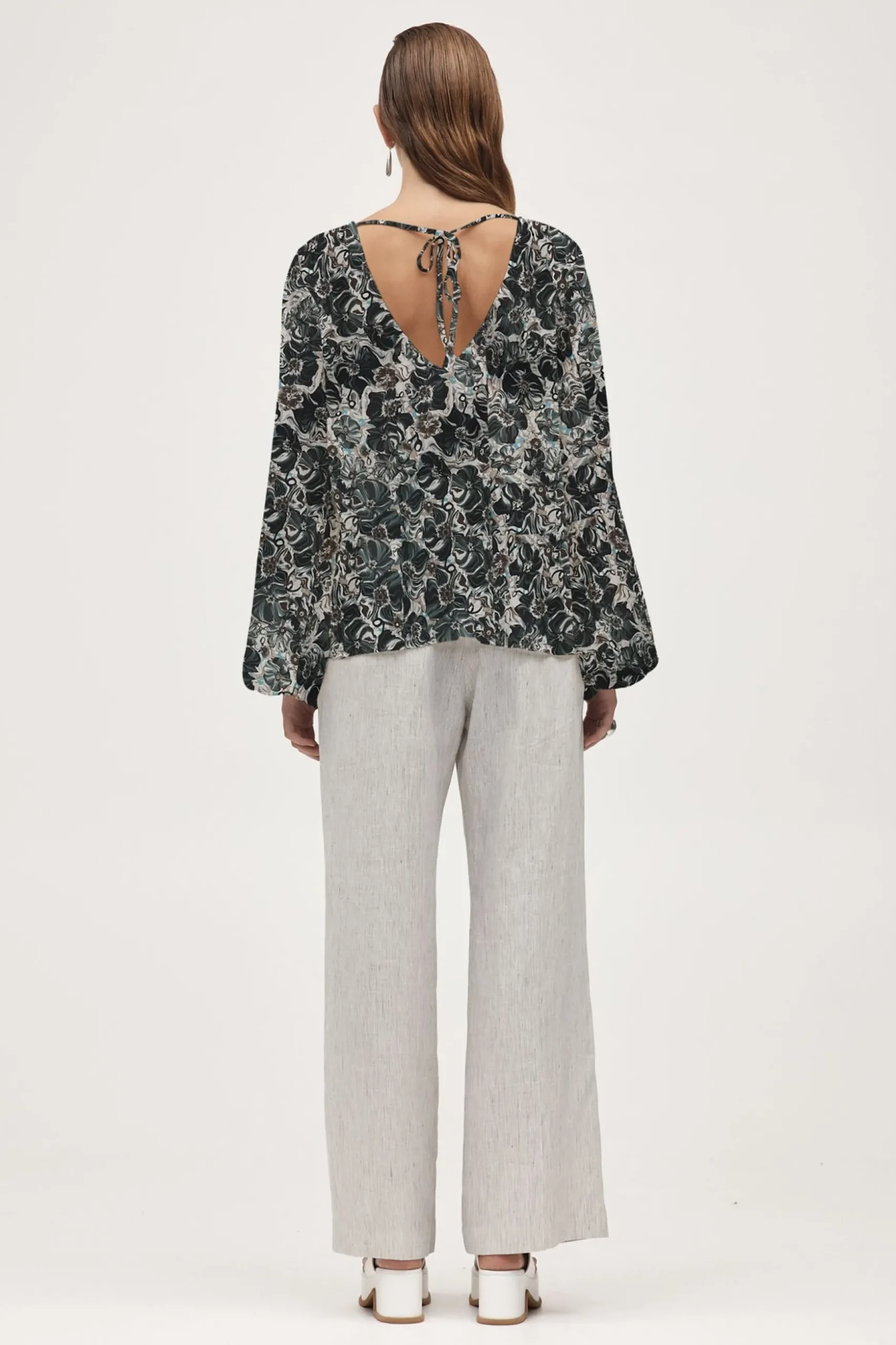Marle Everly Top - Flora Marble