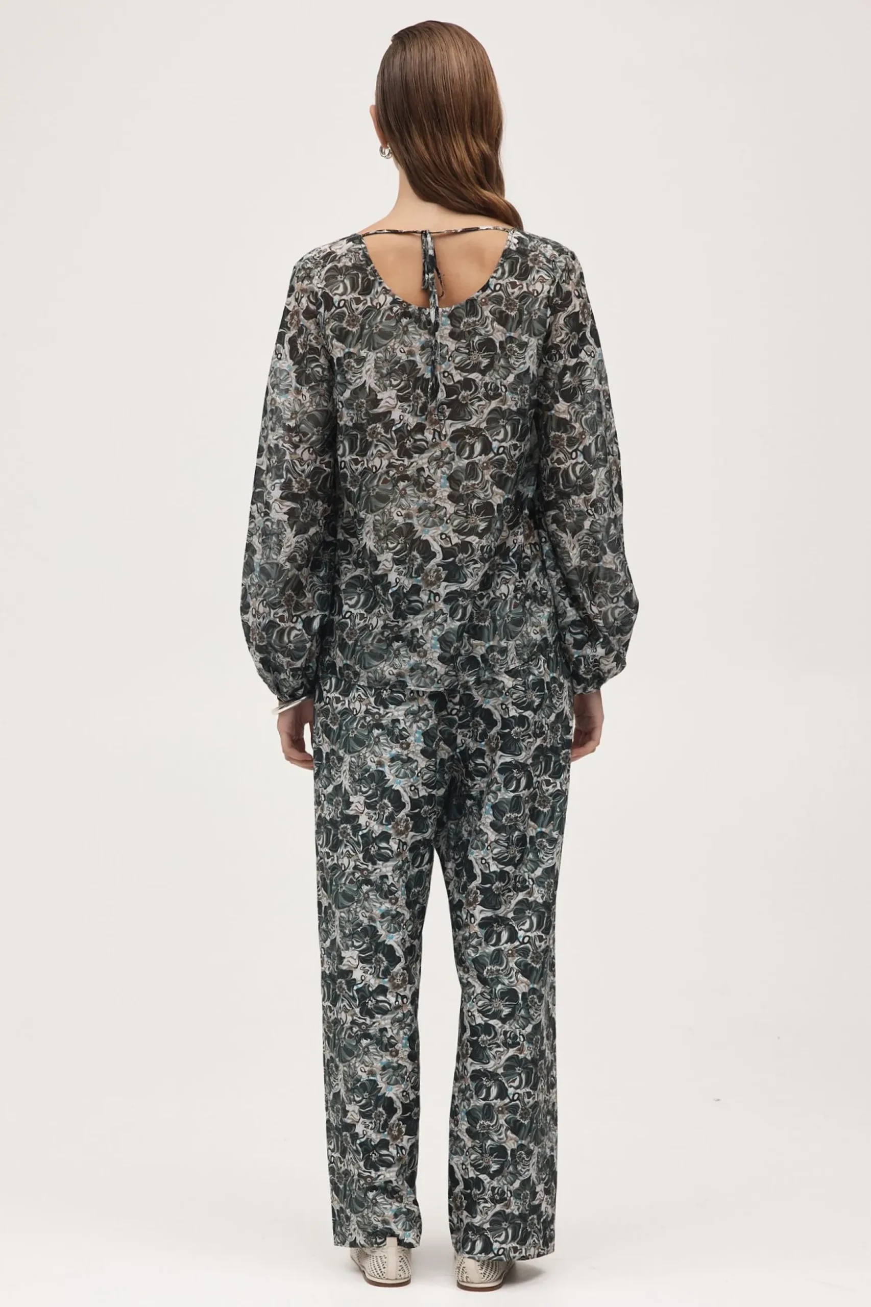 Marle Everly Top - Flora Marble