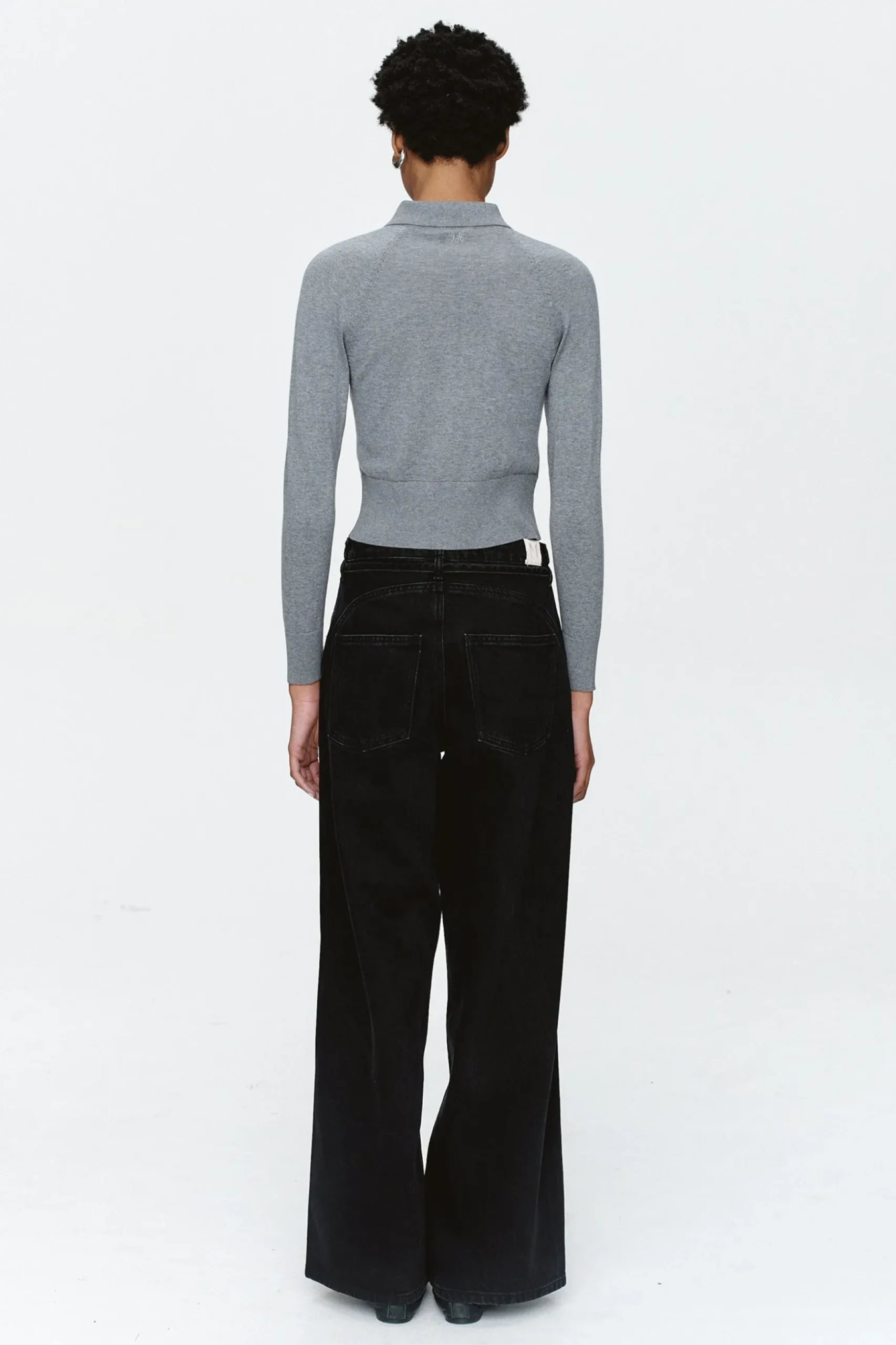 Marle Foundations Cardigan - Grey Marle