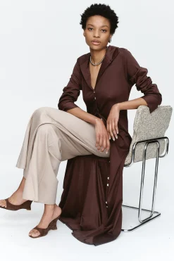 Marle Foundations Dress - Brun