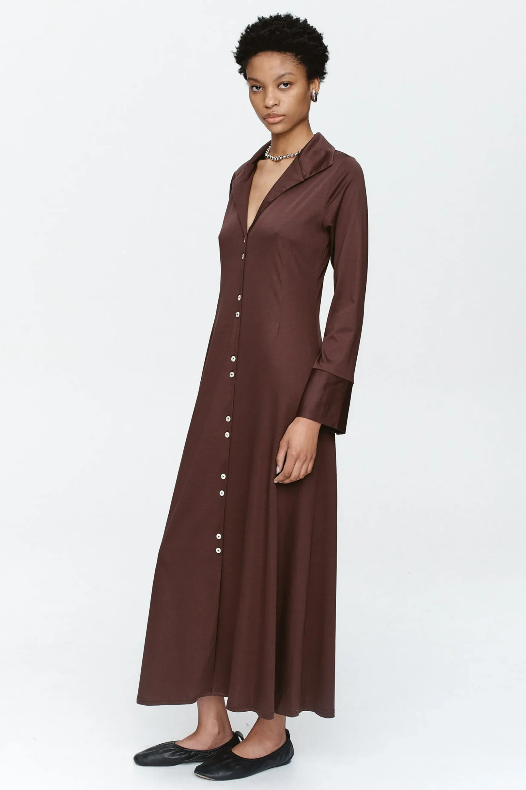 Marle Foundations Dress - Brun
