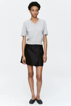 Marle Kendall Top - Grey Marle