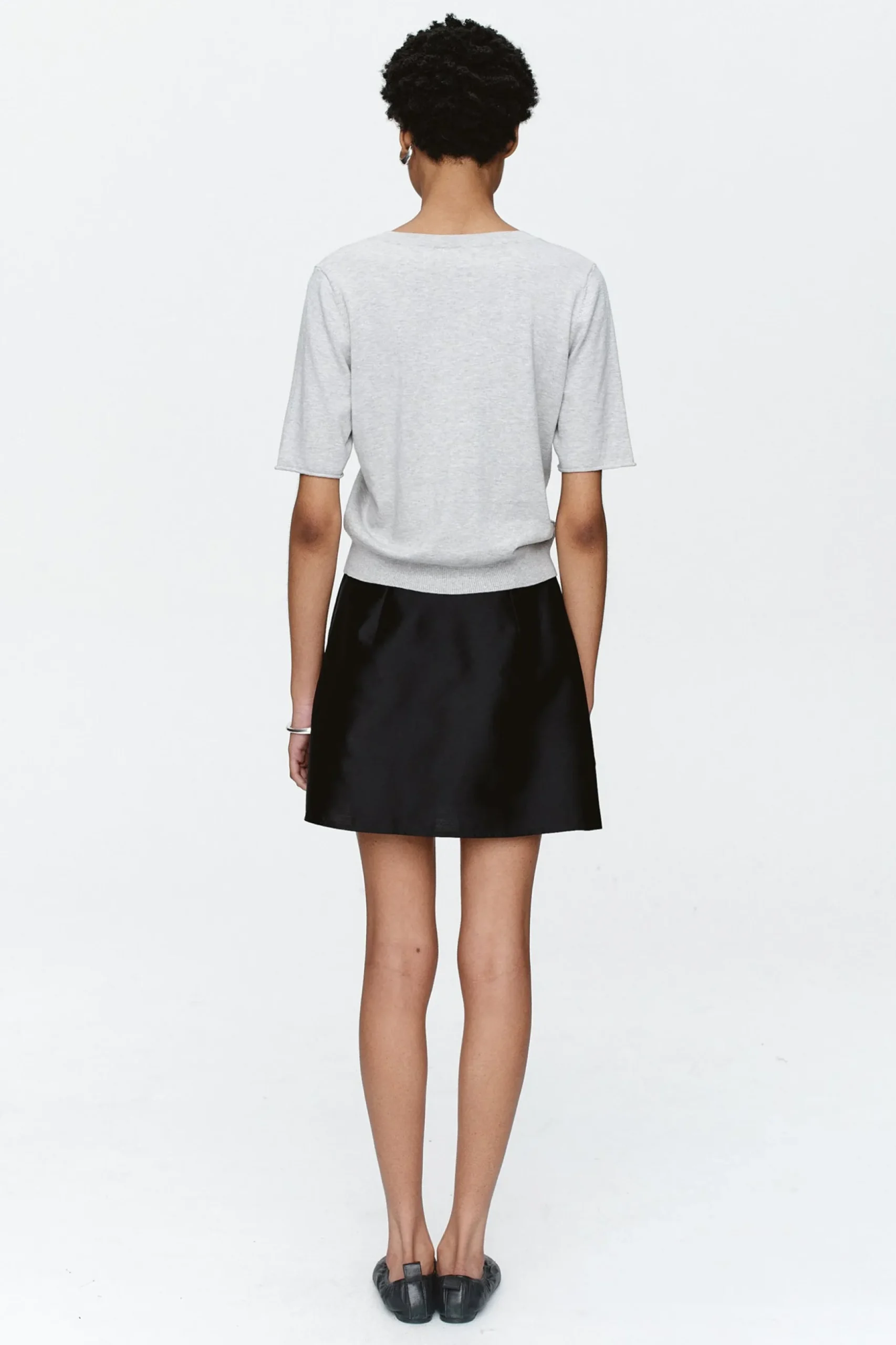 Marle Kendall Top - Grey Marle