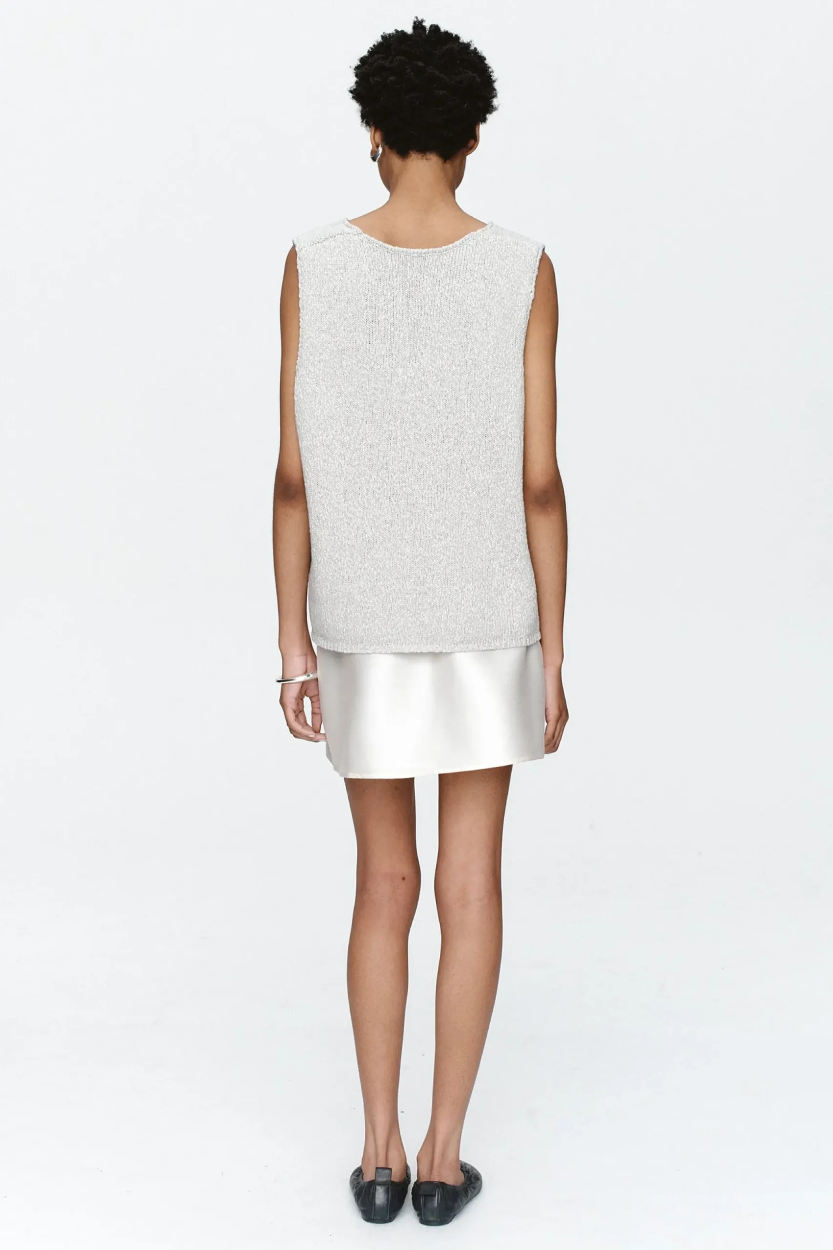 Marle Nya Vest - Grey Marle