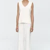 Marle Nya Vest - Ivory