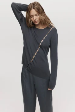 Marle Poppy Top - Atlantic