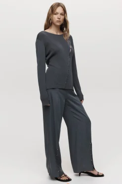 Marle Poppy Top - Atlantic