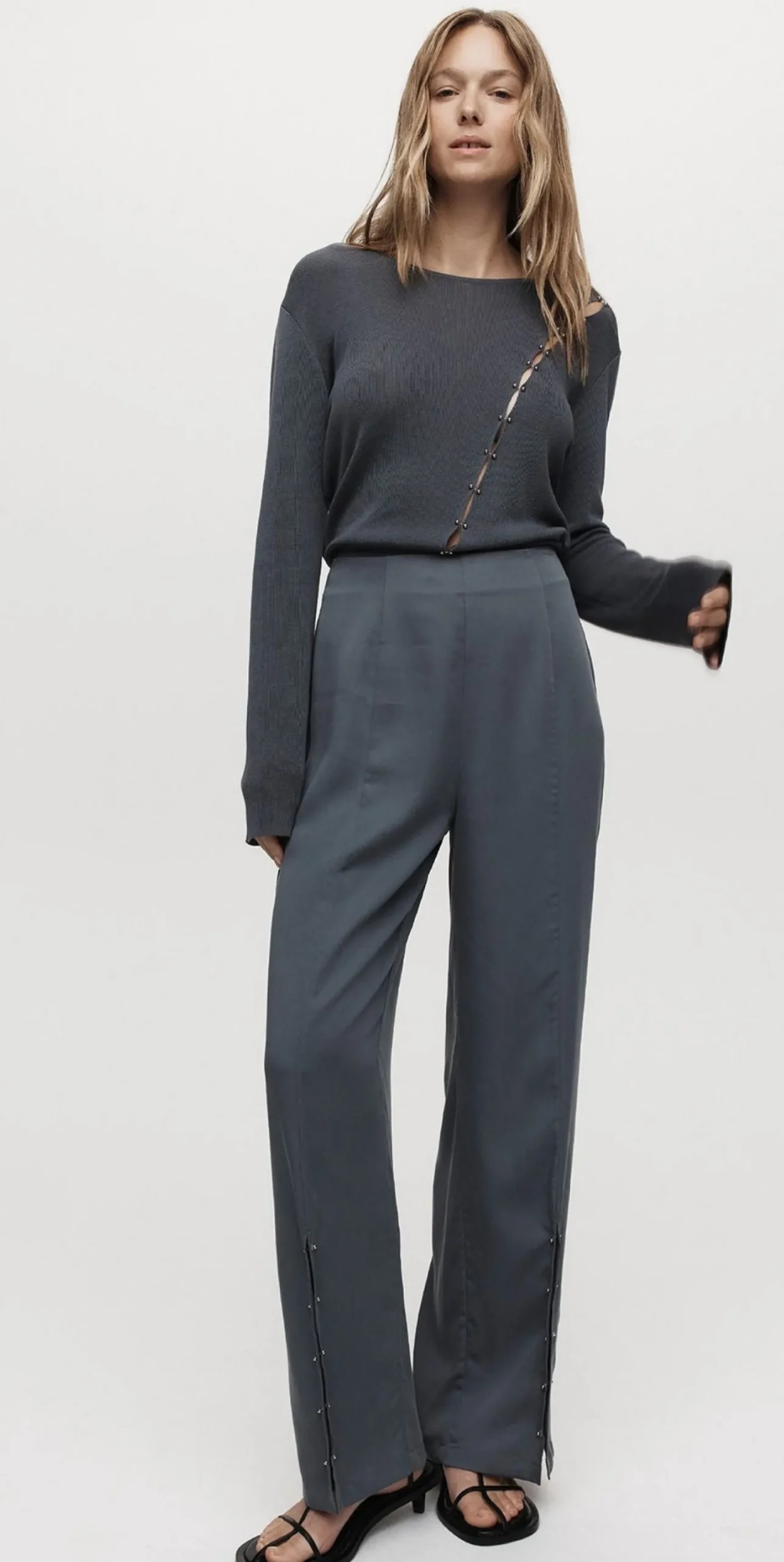 Marle Poppy Top - Atlantic