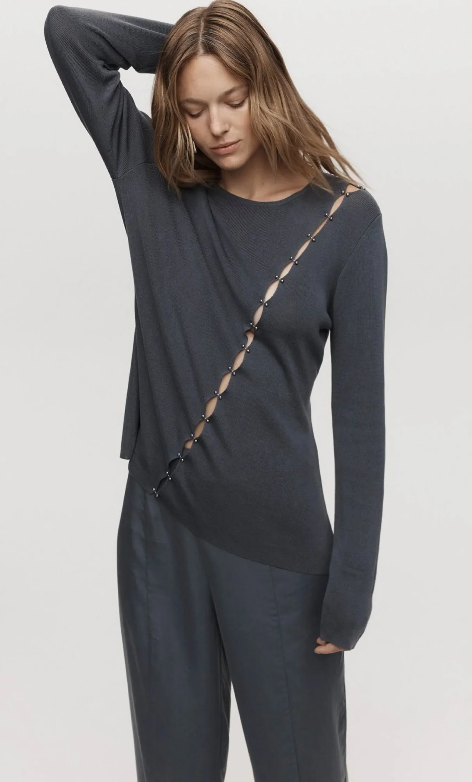Marle Poppy Top - Atlantic