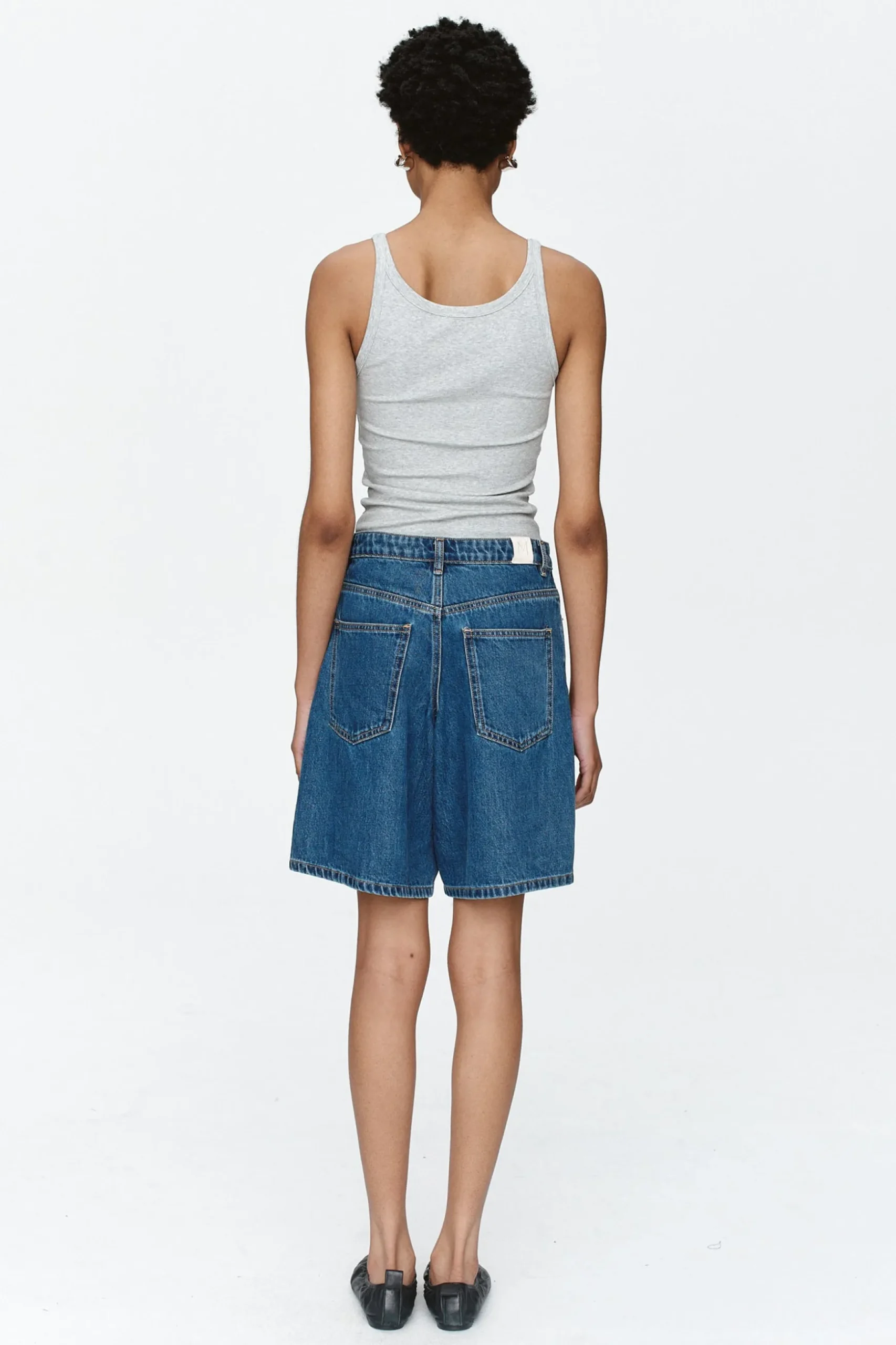 Marle Relaxed Jean Short - Heritage Blue