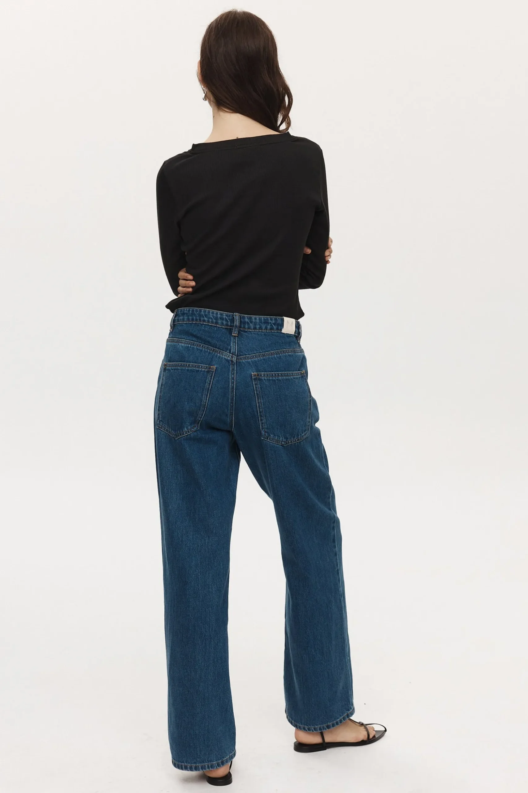 Marle Wide Leg Jean - Heritage Blue