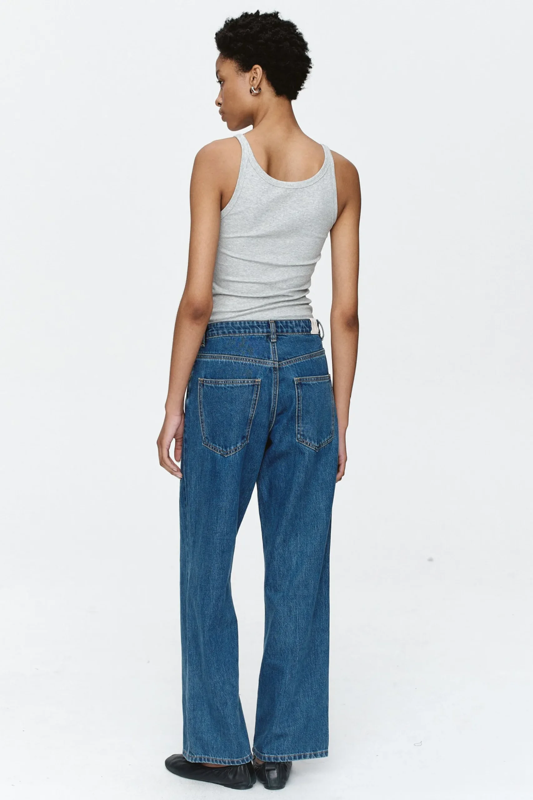 Marle Wide Leg Jean - Heritage Blue