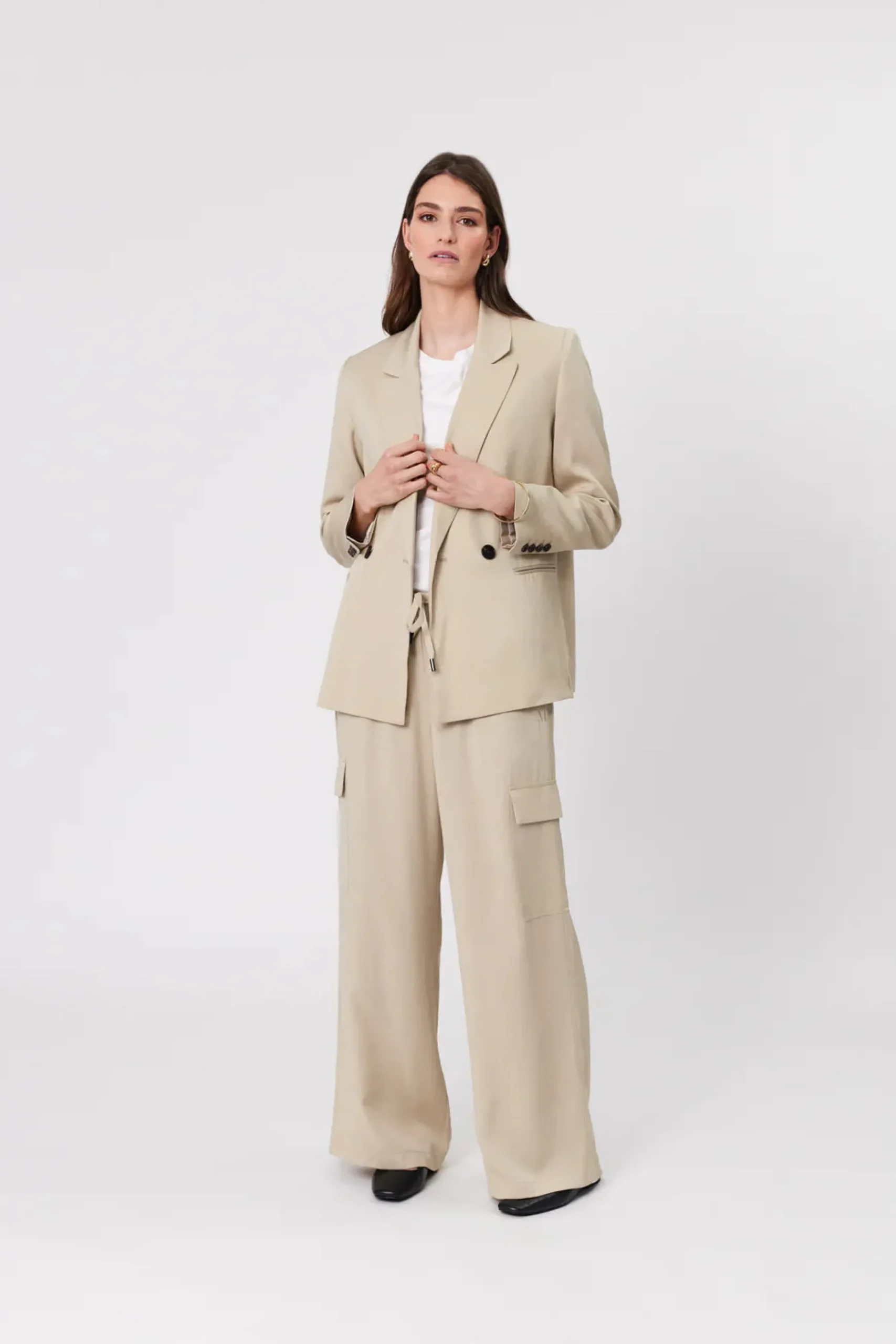 Marlow Mirage Cargo Pant - Bone