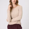 Marlow Reign Long Sleeve Knit - Wheat