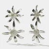 Meadowlark Daisy Drop Earrings - Sterling Silver