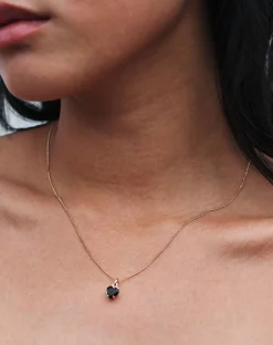 Meadowlark Heart Jewel Necklace - Stirling Silver