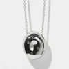 Meadowlark Large Strawberry Necklace - Sterling Silver