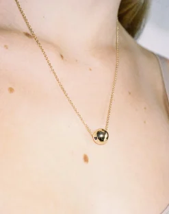 Meadowlark Orb Necklace - Stirling Silver