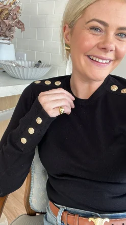 Moke Nicki Women's Sweater - French Navy