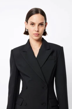 Mossman Axel Blazer Dress - Black