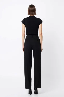 Mossman Boston Straight Leg Pant - Black