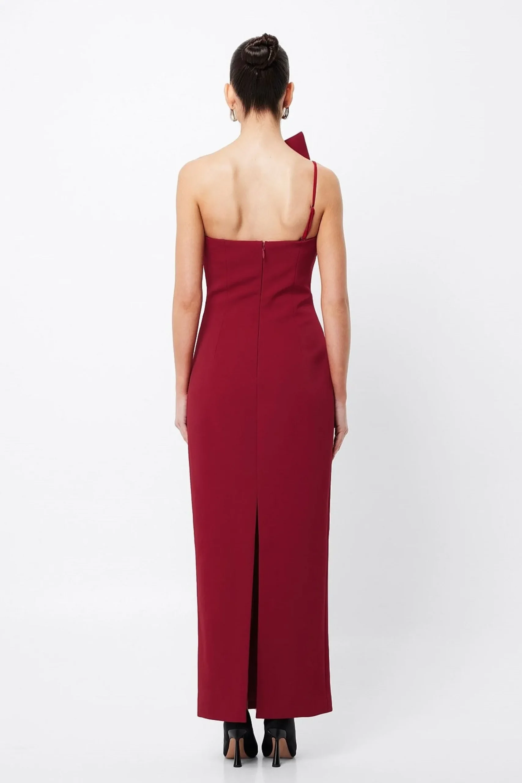 Mossman Common Emotion Midi Dress - Crimson