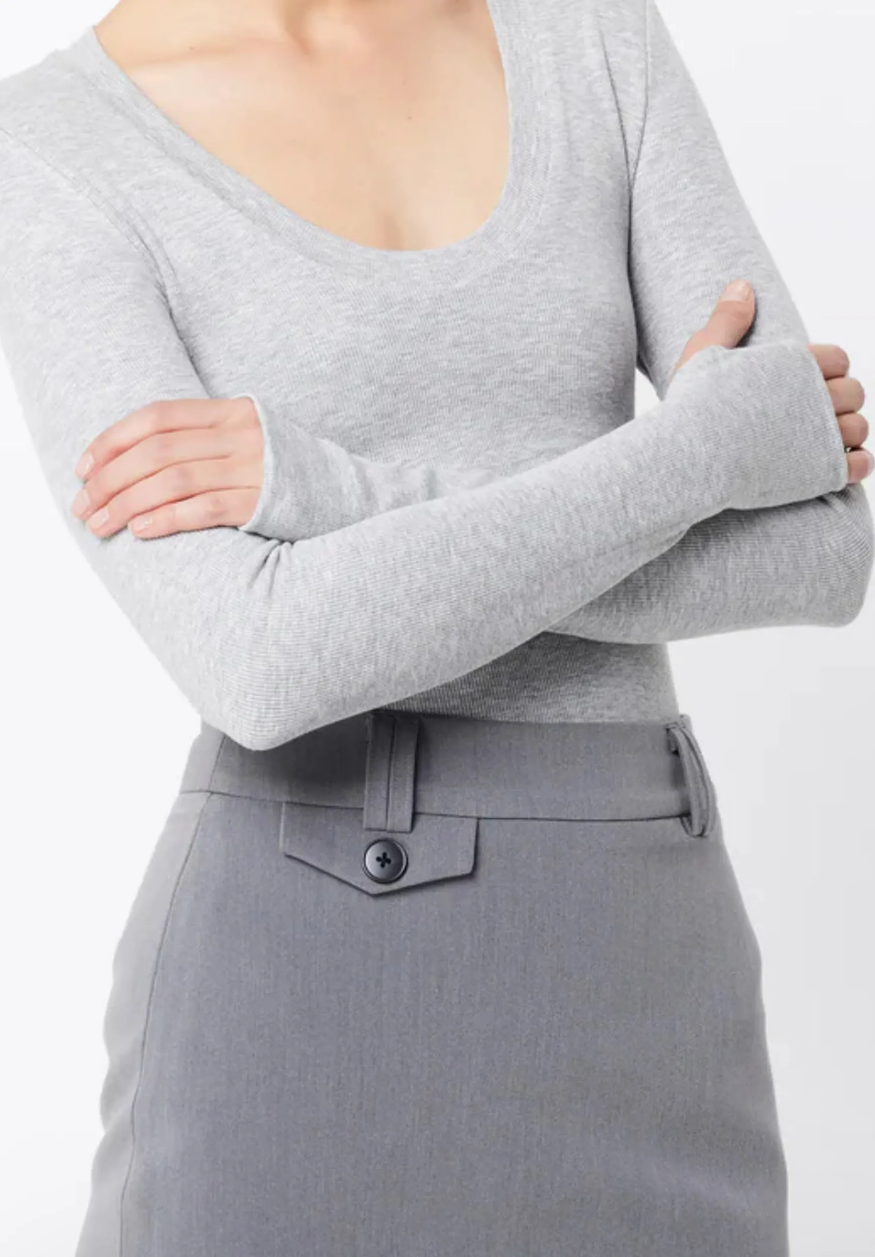 Mossman Lincoln Top - Grey