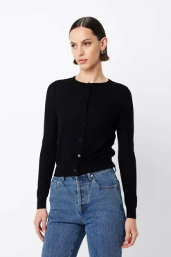 Mossman Maine Cardigan - Black