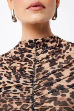 Mossman Prowl Top - Leopard Print